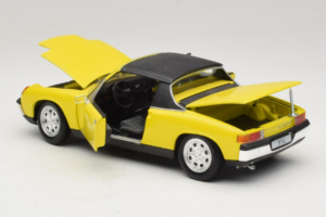Porsche 914 Gul Revell 1:18 8976 Metall — bild 5 av 8