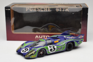 Porsche 917 LH #3 Hippie 2nd Place 24 Hours of Le Mans 1970 AUTOart 1:18 87075-R1 Metall — bild 8 av 8