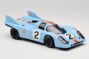 Porsche 917K #2 Gulf P. Rodriguez / J. Oliver 1000km Monza Winner 1971 Eagles Race 1:18 903008 Metall — bild 4 av 6