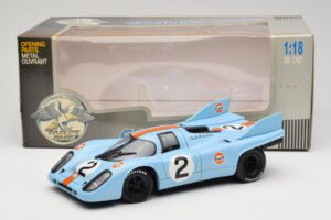 Porsche 917K #2 Gulf P. Rodriguez / J. Oliver 1000km Monza Winner 1971 Eagles Race 1:18 903008 Metall — bild 6 av 6