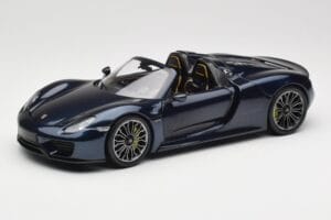 Porsche 918 Spyder Blå Metallic Minichamps 1:18 113062434 Metall
