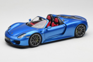 Porsche 918 Spyder Blue Metallic Minichamps 1:18 110062432 Metall