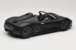 Porsche 918 Spyder Matte Black Minichamps 1:18 110060031 Metall — bild 3 av 8