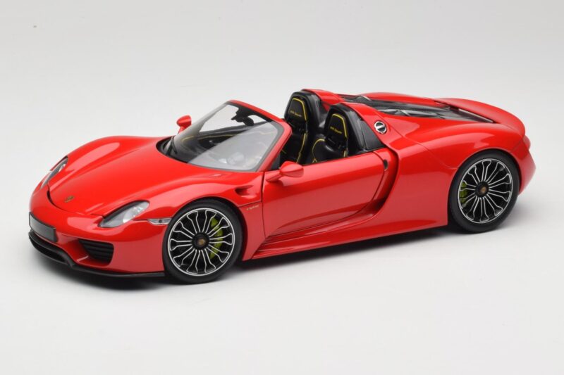 Porsche 918 Spyder Röd Minichamps 1:18 110062435 Metall