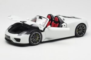 Porsche 918 Spyder Vit Minichamps 1:18 110062436 Metall — bild 2 av 8