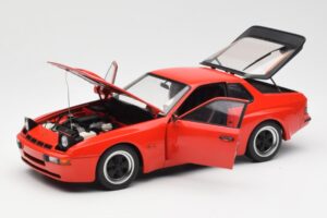 Porsche 924 Carrera GT Guards Röd AUTOart 1:18 78003 Metall — bild 2 av 8
