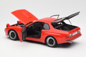 Porsche 924 Carrera GT Guards Röd AUTOart 1:18 78003 Metall — bild 5 av 8
