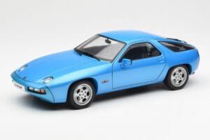 Porsche 928 Blå AUTOart 1:18 77901 Metall
