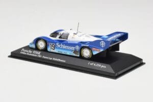 Porsche 956 #1 Brun S. Bellof / T. Boutsen Hockenheim 1985 Minichamps 1:43 430856699 Metall — bild 3 av 4