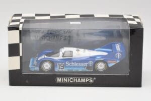 Porsche 956 #1 Brun S. Bellof / T. Boutsen Hockenheim 1985 Minichamps 1:43 430856699 Metall — bild 4 av 4