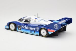Porsche 956K Group C #19 Brun Motorsport Schiesser S. Bellof / T. Boutsen 1000km Hockenheim 1985 Minichamps 1:18 155856619 Me — bild 5 av 6