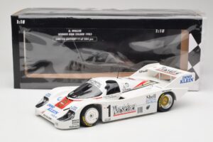 Porsche 956K #1 B. Wollek Joest Racing Zolder 1983 Winner Minichamps 1:18 153836601 Metall — bild 6 av 6