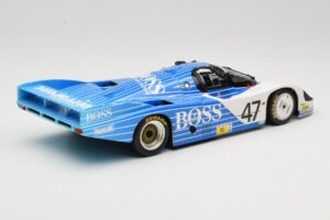 Porsche 956L #47 Hugo Boss V. Merl / H. Grohs / A. Plankenhorn 24 Hours of Le Mans 1984 Minichamps 1:18 183846947 Metall — bild 3 av 8