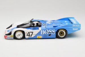 Porsche 956L #47 Hugo Boss V. Merl / H. Grohs / A. Plankenhorn 24 Hours of Le Mans 1984 Minichamps 1:18 183846947 Metall — bild 4 av 8