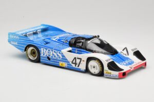 Porsche 956L #47 Hugo Boss V. Merl / H. Grohs / A. Plankenhorn 24 Hours of Le Mans 1984 Minichamps 1:18 183846947 Metall — bild 6 av 8