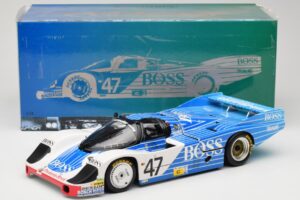 Porsche 956L #47 Hugo Boss V. Merl / H. Grohs / A. Plankenhorn 24 Hours of Le Mans 1984 Minichamps 1:18 183846947 Metall — bild 8 av 8