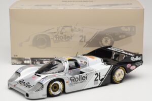 Porsche 956L #21 Rollei A. de Cadenet / C. Ballot-Lena 24 Hours of Le Mans 1984 Minichamps 1:18 183846921 Metall — bild 8 av 8