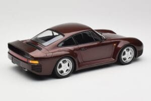 Porsche 959 Dark Red Metallic Minichamps 1:18 155066204 Metall — bild 2 av 6