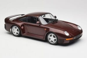Porsche 959 Dark Red Metallic Minichamps 1:18 155066204 Metall — bild 3 av 6