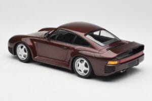Porsche 959 Dark Red Metallic Minichamps 1:18 155066204 Metall — bild 4 av 6