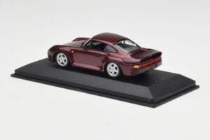 Porsche 959 Dark Red Metallic Minichamps 1:43 400062525 Metall — bild 3 av 4