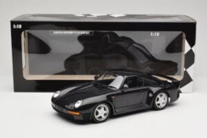 Porsche 959 Grey Metallic Minichamps 1:18 155066205 Metall — bild 6 av 6
