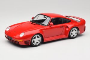Porsche 959 Guards Röd Minichamps 1:18 155066200 Metall