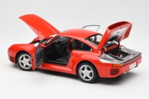 Porsche 959 Röd AUTOart 1:18 78082 Metall — bild 5 av 8