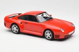 Porsche 959 Röd AUTOart 1:18 78082 Metall — bild 6 av 8