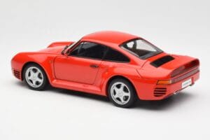 Porsche 959 Röd AUTOart 1:18 78082 Metall — bild 7 av 8