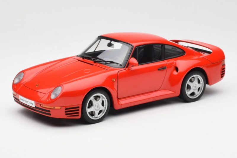 Porsche 959 Röd AUTOart 1:18 78082 Metall