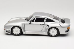 Porsche 959 Silver Tonka 1:18 2221 Metall — bild 4 av 8