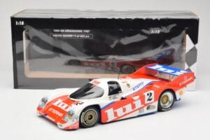 Porsche 962 #2 Brun Motorsport J. Mass / O. Larrauri 1000km Nürburgring 1987 Minichamps 1:18 155876502 Metall — bild 6 av 6