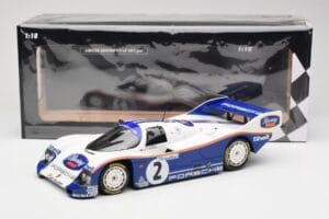 Porsche 962 #2 H-J. Stuck / D. Bell Team Porsche AG Winners 1000km Hockenheim 1985 Minichamps 1:18 155856502 Metall — bild 6 av 6