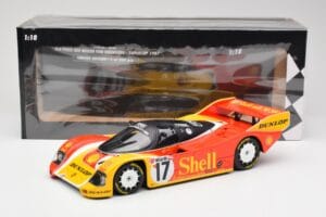 Porsche 962C #17 H-J. Stuck / D. Bell 3rd Place 200 Miles of Nürnberg Supercup 1987 Minichamps 1:18 155876517 Metall — bild 6 av 6