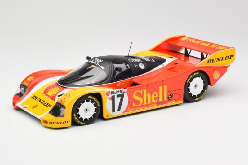 Porsche 962C #17 H-J. Stuck / D. Bell 3rd Place 200 Miles of Nürnberg Supercup 1987 Minichamps 1:18 155876517 Metall