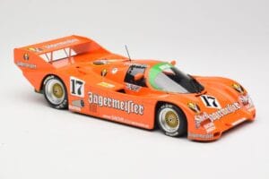 Porsche 962C #17 Jägermeister T. Boutsen / F. Jelinski 1000km Spa 1986 Minichamps 1:18 155866517 Metall — bild 4 av 6