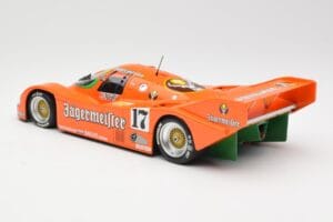 Porsche 962C #17 Jägermeister T. Boutsen / F. Jelinski 1000km Spa 1986 Minichamps 1:18 155866517 Metall — bild 5 av 6