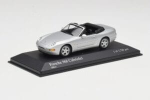 Porsche 968 Silver Minichamps 1:43 400062332 Metall — bild 2 av 4