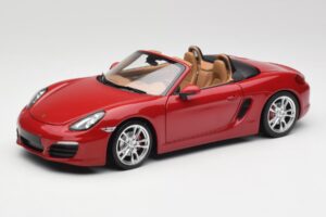 Porsche Boxster 981 S Guards Röd Minichamps 1:18 110062031 Metall