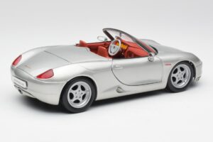 Porsche Boxster 986 Silver Maisto 1:18 37800-M3 Metall — bild 3 av 8