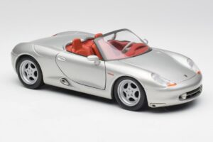 Porsche Boxster 986 Silver Maisto 1:18 37800-M3 Metall — bild 6 av 8