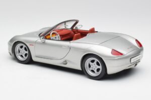 Porsche Boxster 986 Silver Maisto 1:18 37800-M3 Metall — bild 7 av 8