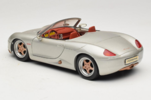Porsche Boxster 986 Concept Silver Maisto 1:18 50231 Metall — bild 7 av 8