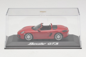 Porsche Boxster 981 GTS Röd Minichamps 1:43 WAP0200140E Metall — bild 4 av 5