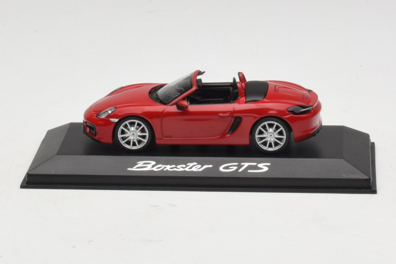 Porsche Boxster 981 GTS Röd Minichamps 1:43 WAP0200140E Metall