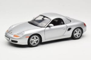 Porsche Boxster 986 Hard Top Silver UT Models 1:18 27854 Metall