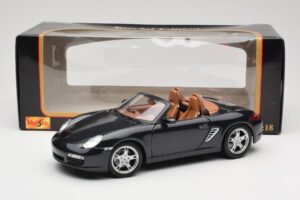 Porsche Boxster S 986 Blå Maisto 1:18 31123 Metall — bild 8 av 8