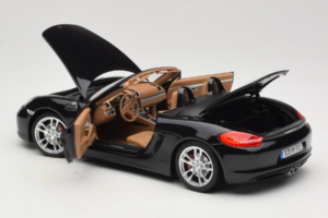 Porsche Boxster S 981 Basalt Black Minichamps 1:18 WAP0210160C Metall — bild 5 av 8