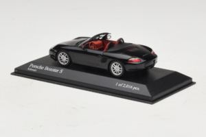 Porsche Boxster 986 S Svart Minichamps 1:43 400062070 Metall — bild 3 av 4